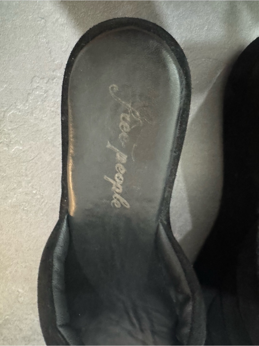 Free People Black Quilted Platform Slide Sandals - Picture 5 of 8